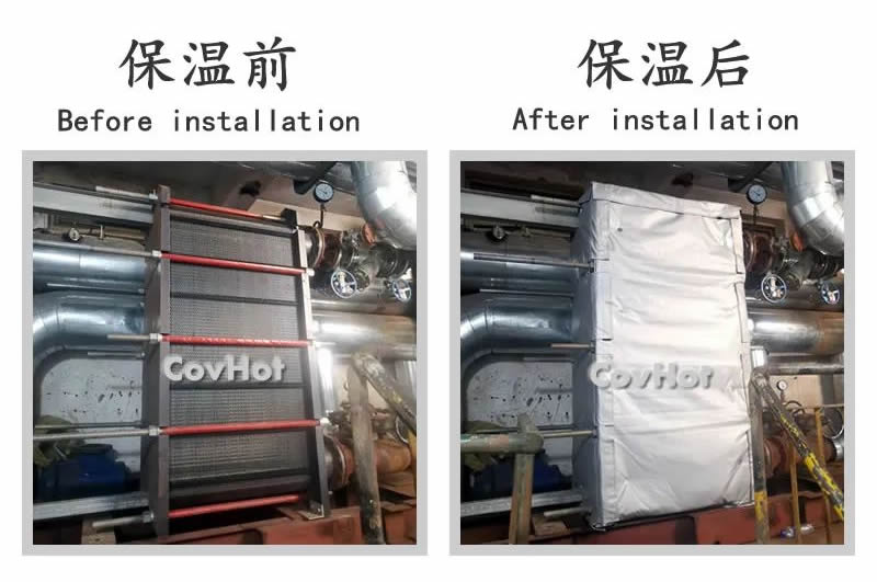 板式<a href=http://www.yanzhichun.cn/e/tags/?tagname=%E6%8D%A2%E7%83%AD%E5%99%A8%E4%BF%9D%E6%B8%A9 target=_blank class=infotextkey>換熱器保溫</a>,<a href=http://www.yanzhichun.cn/e/tags/?tagname=%E5%8F%AF%E6%8B%86%E5%8D%B8%E4%BF%9D%E6%B8%A9%E5%A5%97 target=_blank class=infotextkey>可拆卸<a href=http://www.yanzhichun.cn/e/tags/?tagname=%E4%BF%9D%E6%B8%A9%E5%A5%97 target=_blank class=infotextkey>保溫套</a></a>