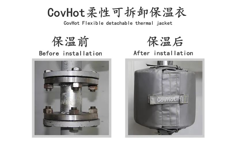 COVHOT?柔性可拆卸式<a href=http://www.yanzhichun.cn/e/tags/?tagname=%E4%BF%9D%E6%B8%A9%E8%A1%A3 target=_blank class=infotextkey>保溫衣</a>,蒸汽系統(tǒng)節(jié)能,節(jié)能保溫